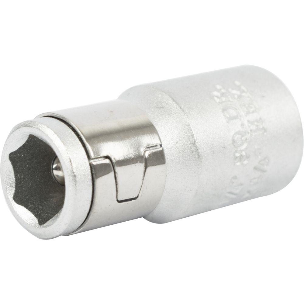 Socket Adaptor Coupler 1/4'f Sq X 1/4'f Hex Bulk